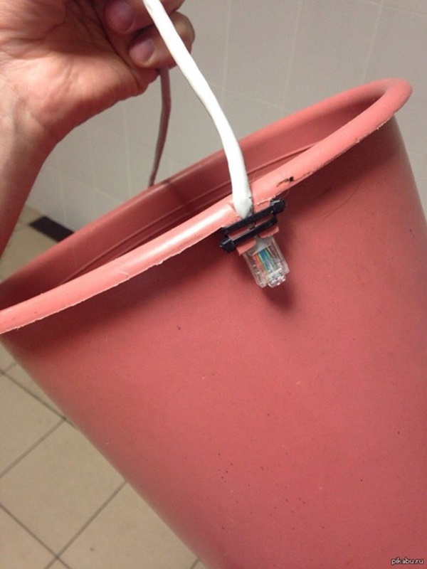 Foto - Temizlik işçisinden "dahiyane" çözüm 