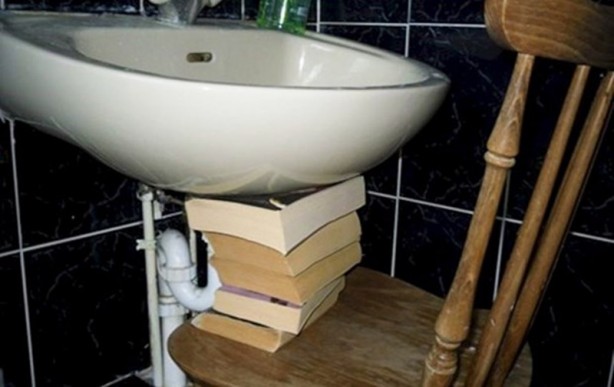 Foto - Temizlik işçisinden "dahiyane" çözüm 