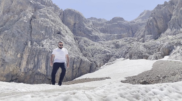 Foto - Temmuz ayında kar keyfi