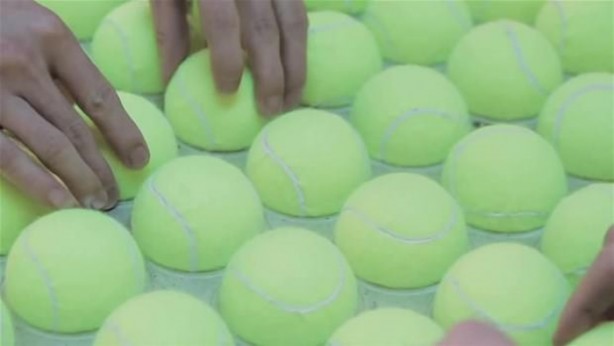Foto - Tenis topu nasıl yapılıyor? Gelin bakalım...