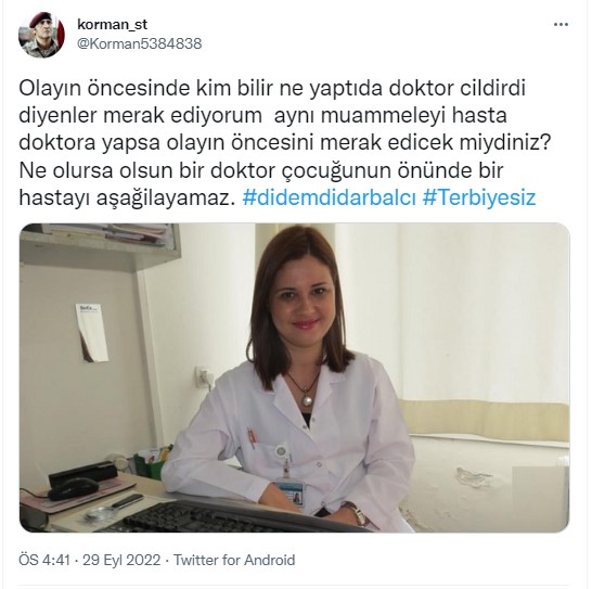Foto - 'Terbiyesiz' doktora tepkiler dinmiyor! Vatandaşlardan Didem Didar Balcı'ya sert tepki