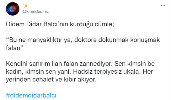 Foto - 'Terbiyesiz' doktora tepkiler dinmiyor! Vatandaşlardan Didem Didar Balcı'ya sert tepki