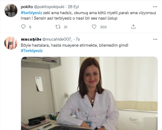 Foto - 'Terbiyesiz' doktora tepkiler dinmiyor! Vatandaşlardan Didem Didar Balcı'ya sert tepki