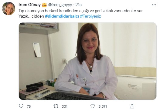 Foto - 'Terbiyesiz' doktora tepkiler dinmiyor! Vatandaşlardan Didem Didar Balcı'ya sert tepki