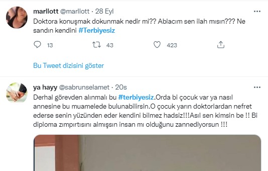 Foto - 'Terbiyesiz' doktora tepkiler dinmiyor! Vatandaşlardan Didem Didar Balcı'ya sert tepki