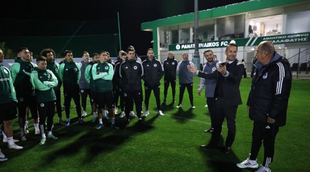 Foto - Terim'in ekibi Panathinaikos turladı