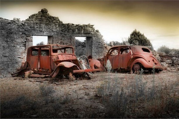 Foto - Terk edilmiş hayalet yerler