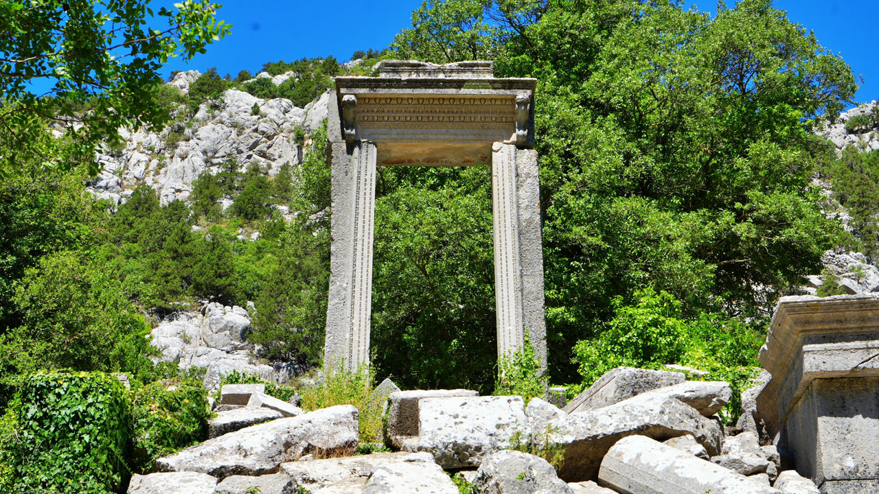 Foto - Termessos’ta ilk kazı başladı! Yüzyıllardır gizemini koruyor