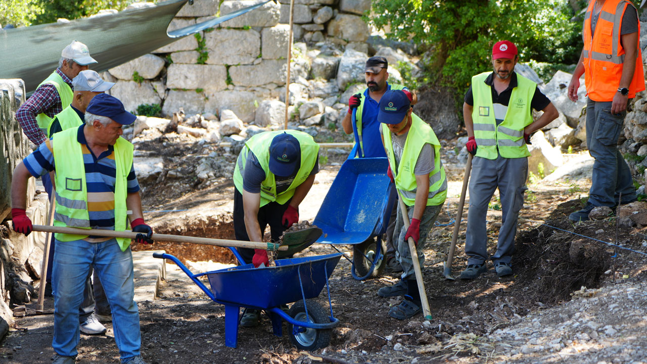 Foto - Termessos’ta ilk kazı başladı! Yüzyıllardır gizemini koruyor