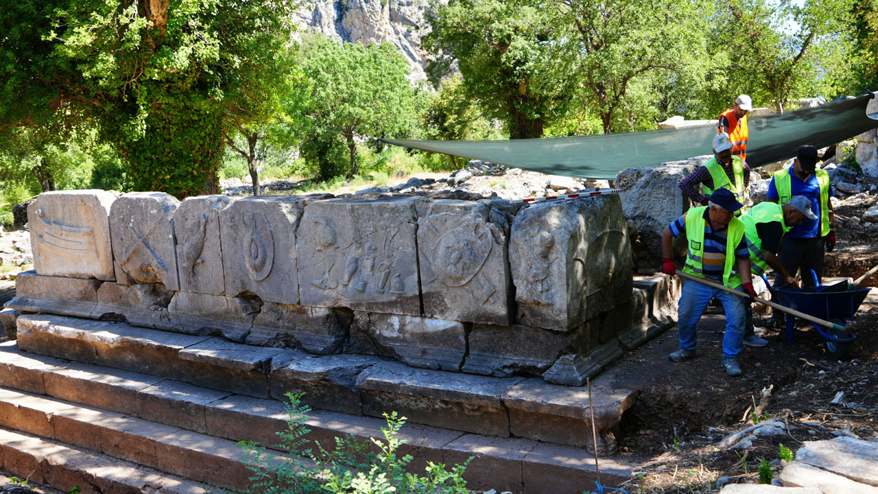 Foto - Termessos’ta ilk kazı başladı! Yüzyıllardır gizemini koruyor