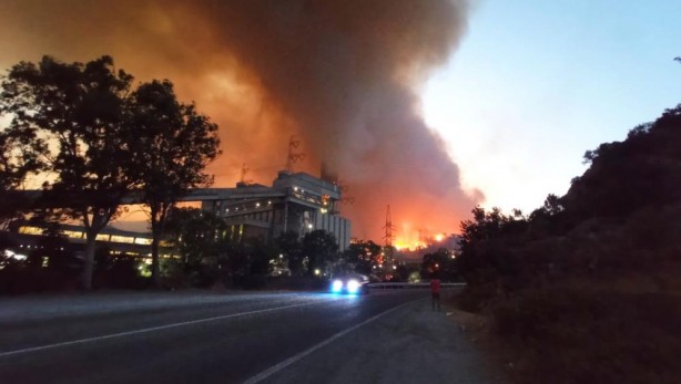 Foto - Termik Santral alevlere teslim oldu!