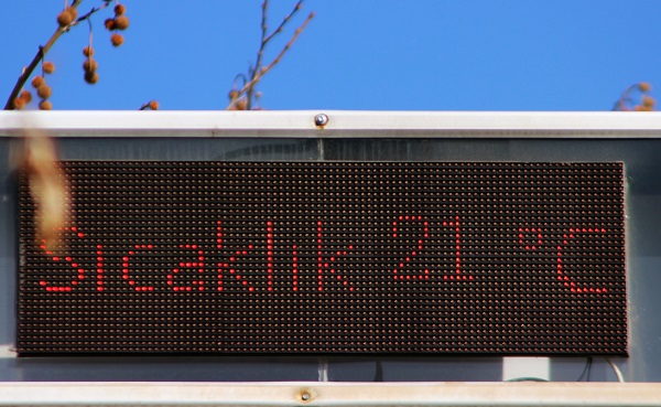 Foto - Termometreler 21 dereceyi gösterdi! O ilimizde ağaçlar çiçek açtı