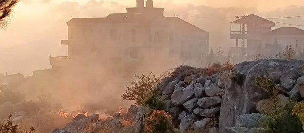 Foto - Terör devleti İsrail'den Lübnan'a hava saldırısı