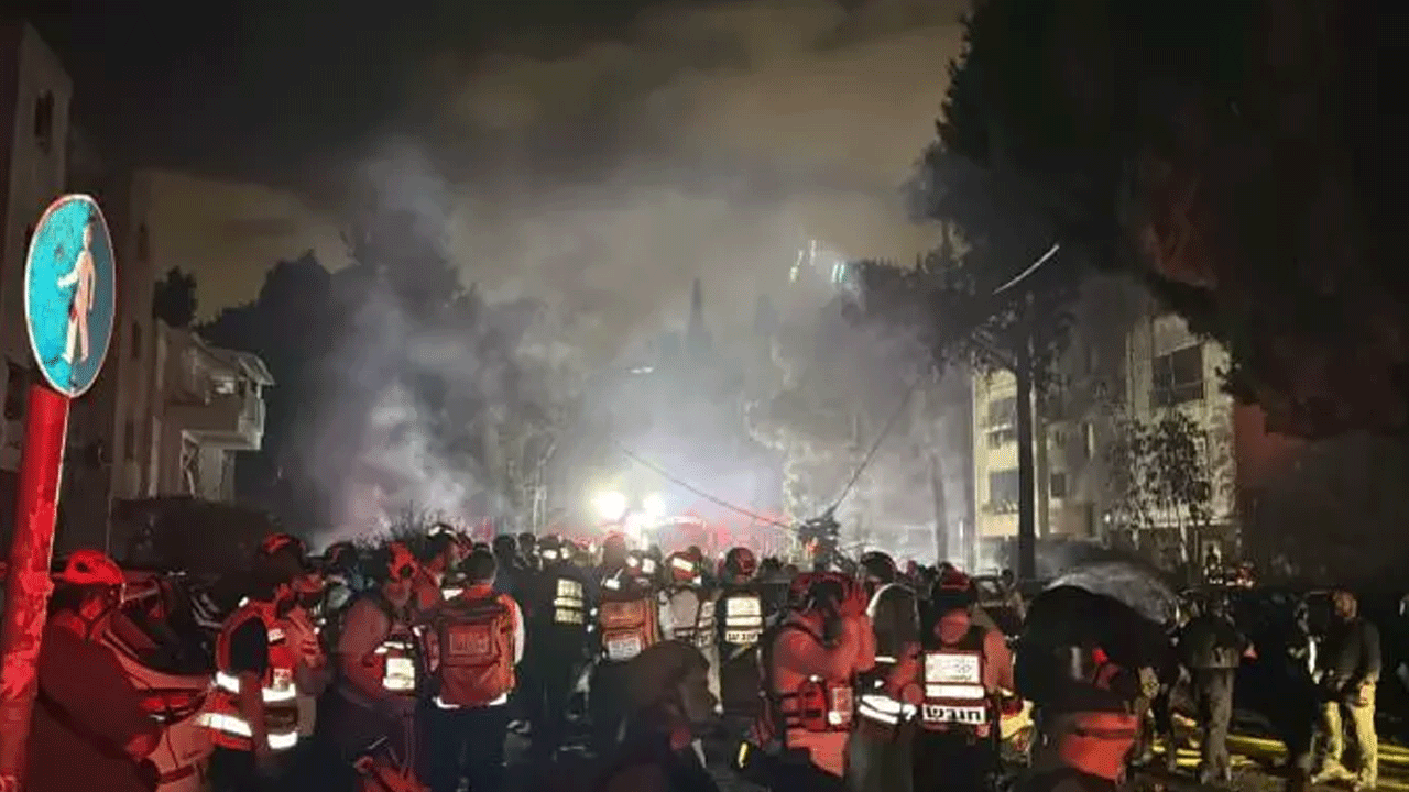 Foto - Terör devletinde büyük yıkım: Burası Gazze değil İsrail!