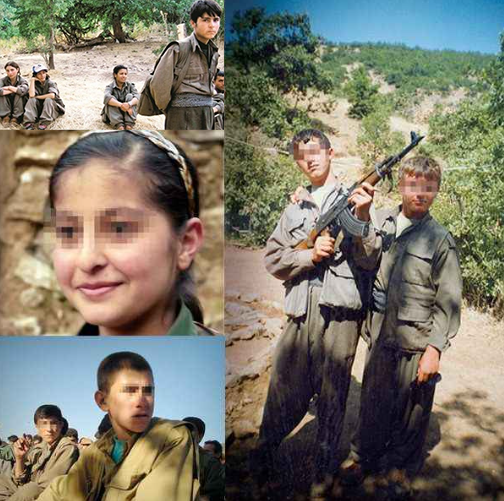 Foto - Terör örgütü PKK geçtiğimiz yıl 1200'den fazla çocuğu silahlı kadrosuna aldı