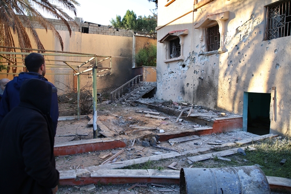 Foto - Terörist Hafter tarihi kenti harabeye çevirdi