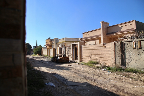 Foto - Terörist Hafter tarihi kenti harabeye çevirdi