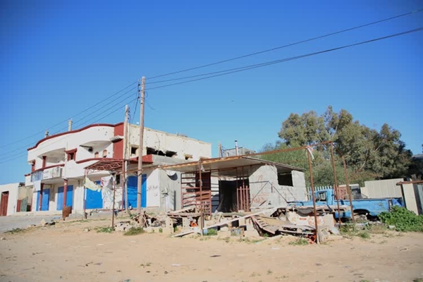 Foto - Terörist Hafter tarihi kenti harabeye çevirdi