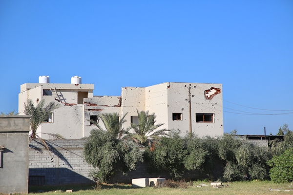 Foto - Terörist Hafter tarihi kenti harabeye çevirdi