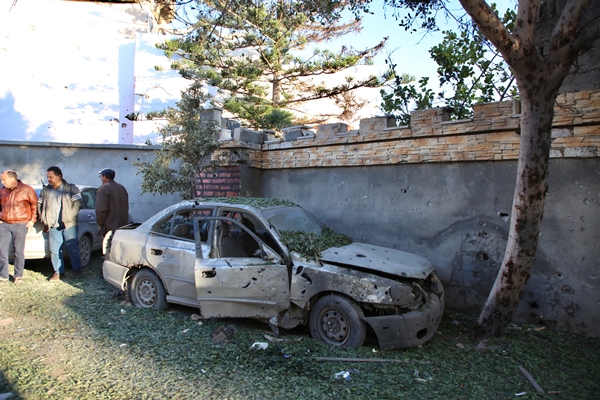 Foto - Terörist Hafter tarihi kenti harabeye çevirdi