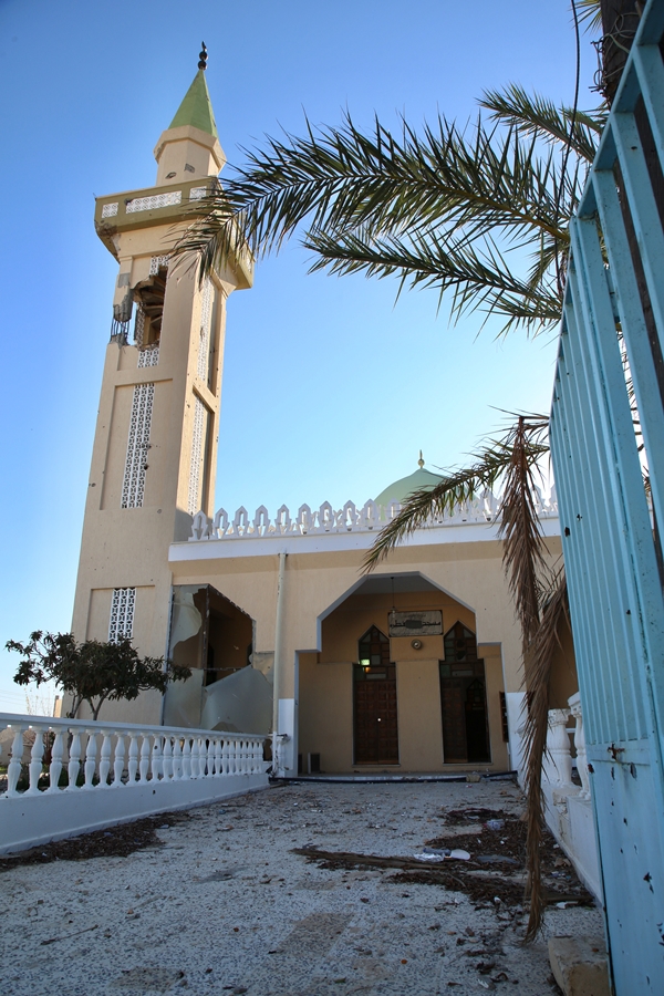 Foto - Terörist Hafter tarihi kenti harabeye çevirdi