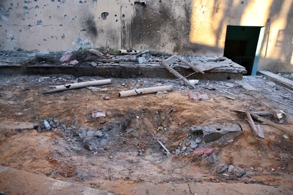 Foto - Terörist Hafter tarihi kenti harabeye çevirdi