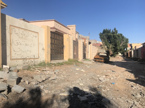 Foto - Terörist Hafter tarihi kenti harabeye çevirdi