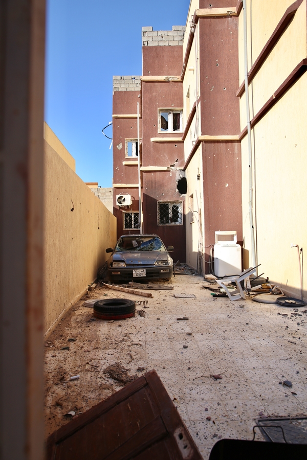 Foto - Terörist Hafter tarihi kenti harabeye çevirdi