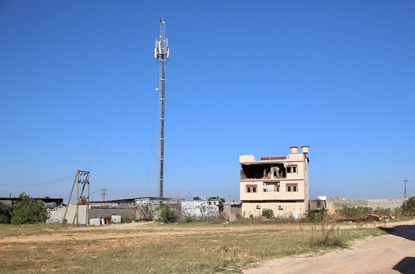 Terörist Hafter tarihi kenti harabeye çevirdi