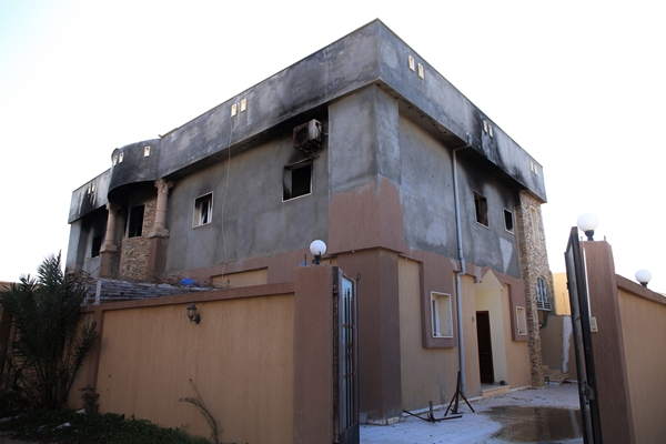 Foto - Terörist Hafter tarihi kenti harabeye çevirdi