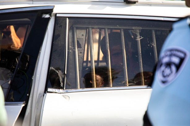 Foto - Terörist İsrail polisi, provokatörlük yapan milletvekiline tepki gösteren Filistinlilere müdahale etti