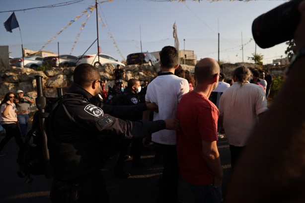 Foto - Terörist İsrail polisinden Filistinlilere müdahale