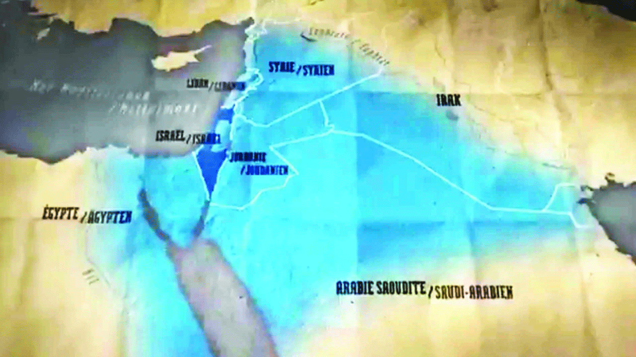 Foto - Terörist İsrail'in Arz-ı Mevut hezeyanı! Hedefteki ülkeleri sıraladı