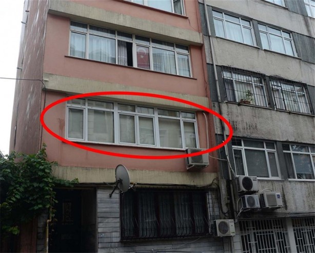 Foto - Teröristler bu dairede kalmış