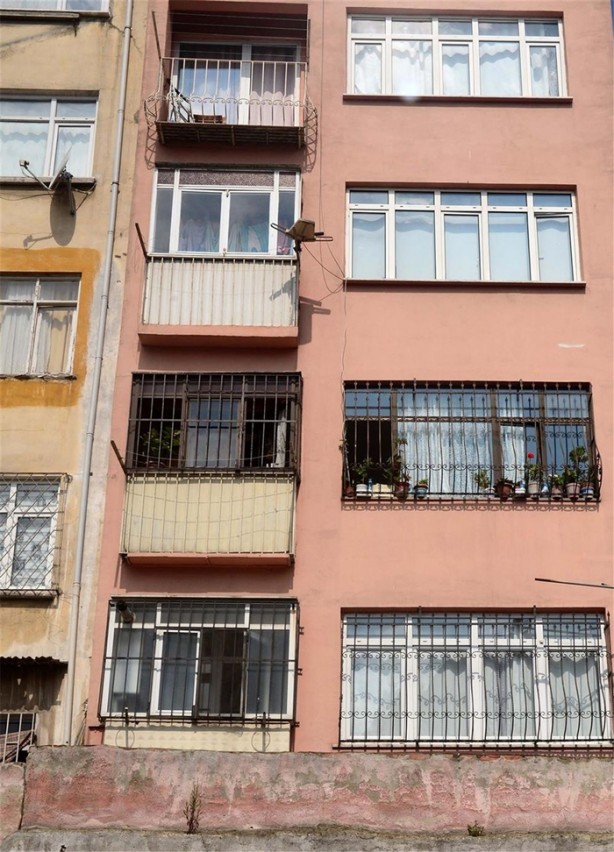 Teröristler bu dairede kalmış