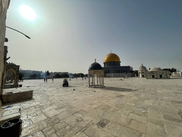 Foto - Teröristler, nöbet tutan Filistinlilere saldırdı!