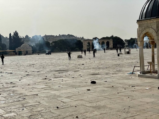 Foto - Teröristler, nöbet tutan Filistinlilere saldırdı!