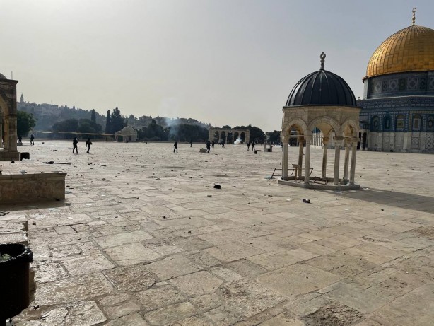 Foto - Teröristler, nöbet tutan Filistinlilere saldırdı!