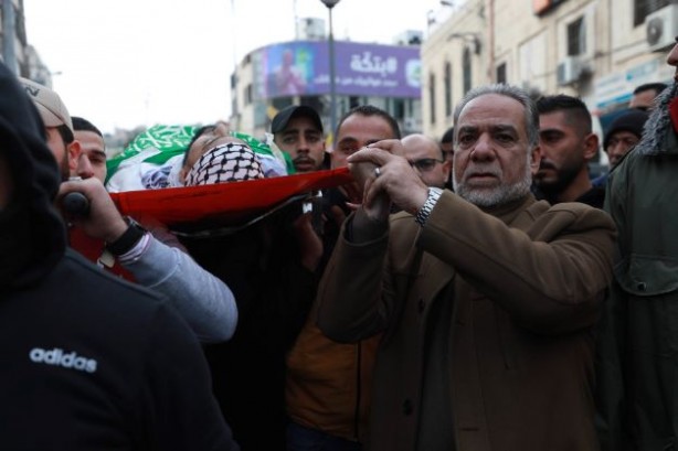 Foto - Teröristler şehit etti! İki Filistinli toprağa verildi