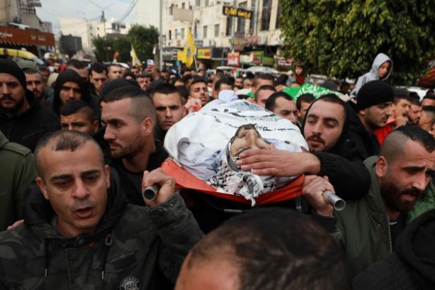 Foto - Teröristler şehit etti! İki Filistinli toprağa verildi