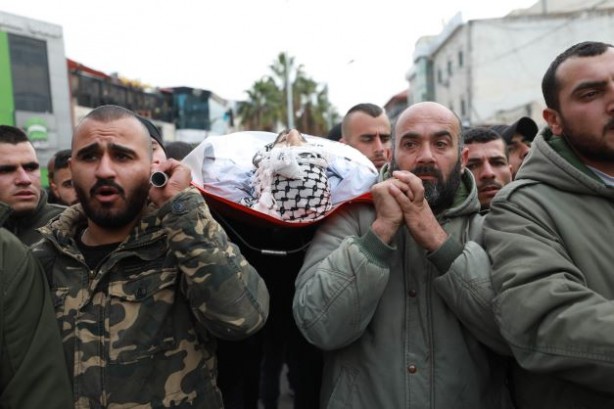 Foto - Teröristler şehit etti! İki Filistinli toprağa verildi