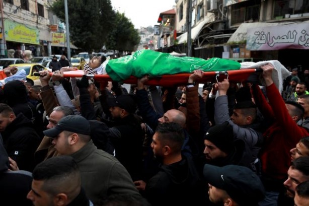 Foto - Teröristler şehit etti! İki Filistinli toprağa verildi