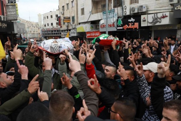 Teröristler şehit etti! İki Filistinli toprağa verildi