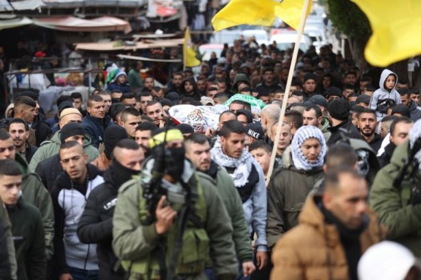 Foto - Teröristler şehit etti! İki Filistinli toprağa verildi