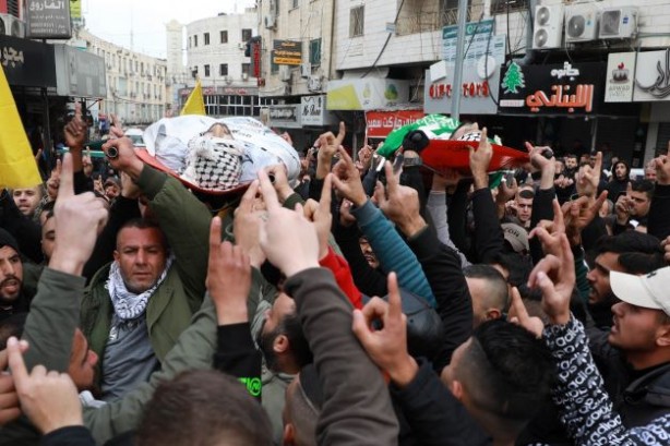 Foto - Teröristler şehit etti! İki Filistinli toprağa verildi