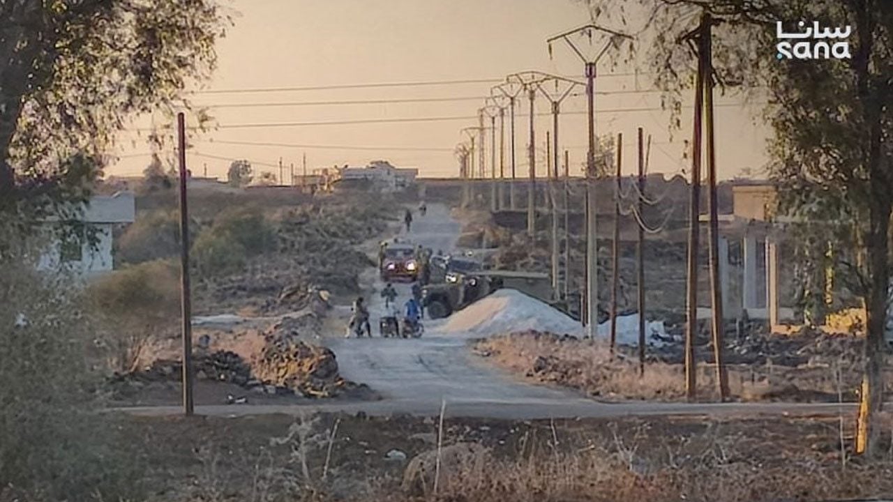 Foto - Teröristler Suriye'de kontrol noktası kurdu! 1 sivili kaçırdılar
