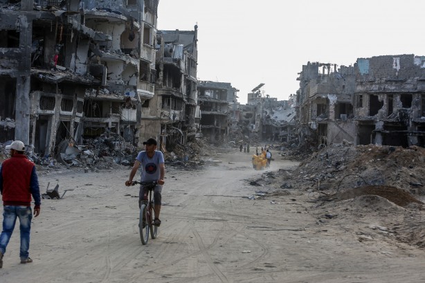 Foto - Teröristlerin terk ettiği kent tanınmaz halde