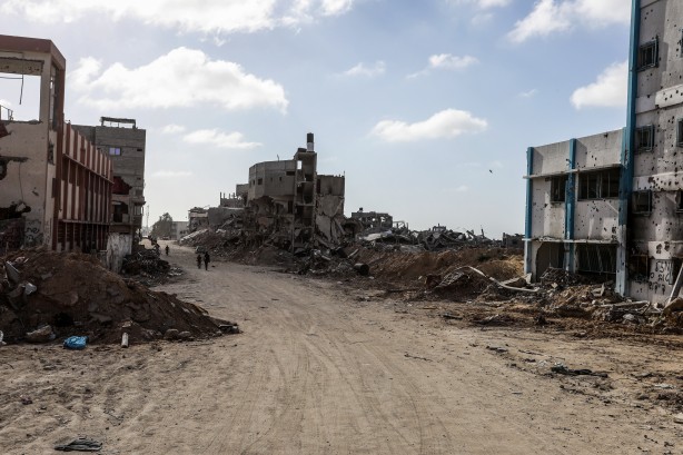 Foto - Teröristlerin terk ettiği kent tanınmaz halde