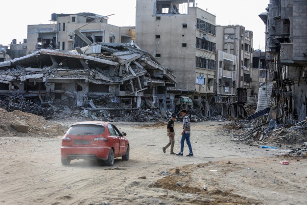 Foto - Teröristlerin terk ettiği kent tanınmaz halde