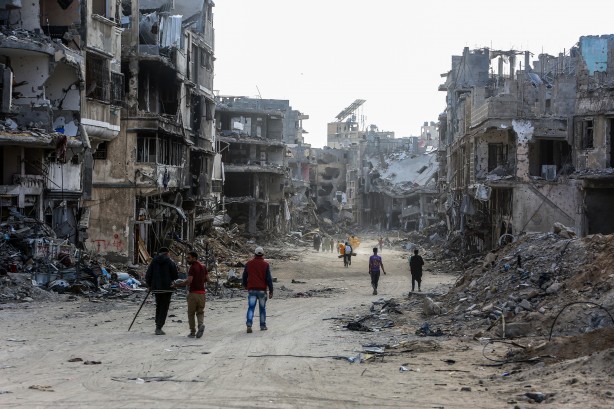 Foto - Teröristlerin terk ettiği kent tanınmaz halde